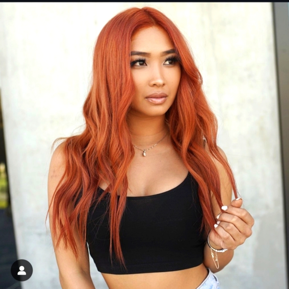 Foxylocks Cinnamon Ginger hair extensions
